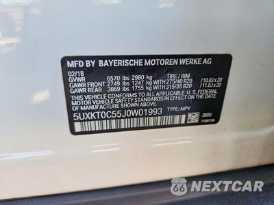 Zdjęcie 13 z 13 samochodu: 2018 BMW X5 XDR40E VIN:5UXKT0C55J0W01993 - miniatura