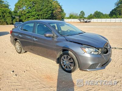 Czwarte zdjęcie samochodu z boku: 2019 NISSAN SENTRA S VIN:3N1AB7AP3KY306253 - miniatura