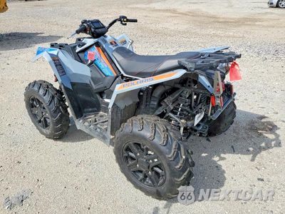 Trzecie zdjęcie samochodu z tyłu: 2024 POLARIS SCRAMBLER 850 ATV VIN:4XASVA85XRB155082 - miniatura
