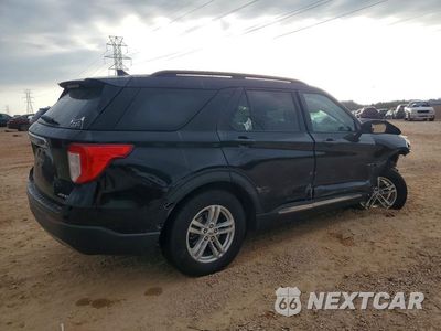 Trzecie zdjęcie samochodu z tyłu: 2022 FORD EXPLORER XLT VIN:1FMSK8DH6NGC09979 - miniatura