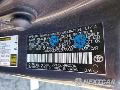 Zdjęcie 13 z 13 samochodu: 2014 TOYOTA PRIUS PLUG-IN HYBRID ADVANCED VIN:JTDKN3DPXE3055516 - miniatura