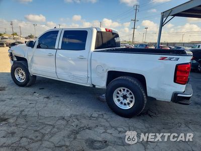 Drugie zdjęcie samochodu z przodu: 2018 CHEVROLET SILVERADO K1500 LT VIN:3GCUKREC2JG197866 - miniatura