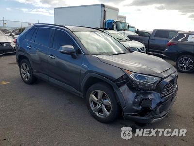 Czwarte zdjęcie samochodu z boku: 2019 TOYOTA RAV4 LIMITED VIN:JTMDWRFV0KJ024965 - miniatura