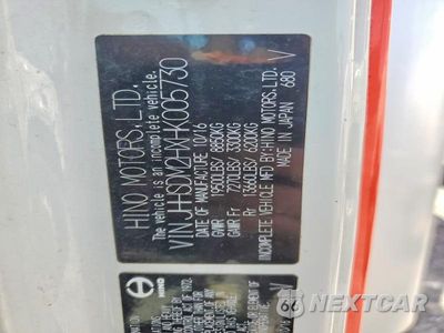 Zdjęcie 13 z 13 samochodu: 2017 HINO 195 BOX TRUCK VIN:JHHSDM2HXHK005730 - miniatura