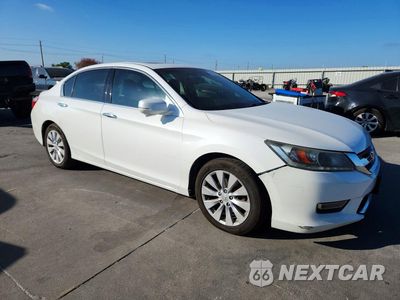 Czwarte zdjęcie samochodu z boku: 2013 HONDA ACCORD EXL VIN:1HGCR3F81DA032152 - miniatura