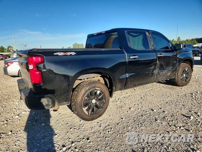 Trzecie zdjęcie samochodu z tyłu: 2019 CHEVROLET SILVERADO K1500 CUSTOM VIN:3GCPYBEH6KG304076 - miniatura