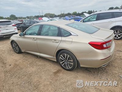 Drugie zdjęcie samochodu z przodu: 2019 HONDA ACCORD HYBRID EXL VIN:1HGCV3F52KA001782 - miniatura