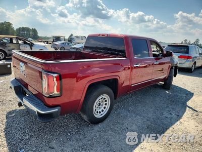 Trzecie zdjęcie samochodu z tyłu: 2018 GMC SIERRA K1500 SLT VIN:3GTU2NECXJG170598 - miniatura