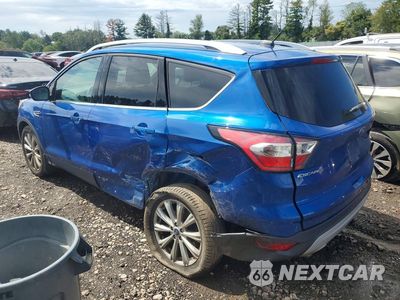 Drugie zdjęcie samochodu z przodu: 2017 FORD ESCAPE TITANIUM VIN:1FMCU9JD2HUB64633 - miniatura