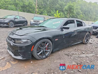 2019 DODGE CHARGER SCAT PACK 2C3CDXGJ5KH662748 - główne zdjęcie licytacji z USA - miniatura