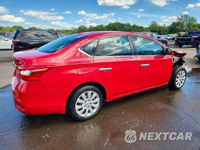 Trzecie zdjęcie samochodu z tyłu: 2017 NISSAN SENTRA SV VIN:3N1AB7AP9HY373108 - miniatura