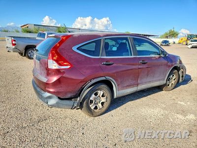 Trzecie zdjęcie samochodu z tyłu: 2014 HONDA CR-V LX VIN:5J6RM3H31EL038526 - miniatura