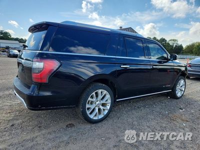 Trzecie zdjęcie samochodu z tyłu: 2019 FORD EXPEDITION MAX PLATINUM VIN:1FMJK1LT2KEA21699 - miniatura