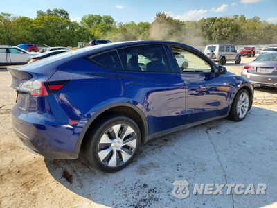 Trzecie zdjęcie samochodu z tyłu: 2023 TESLA MODEL Y VIN:7SAYGDEE8PF639140 - miniatura