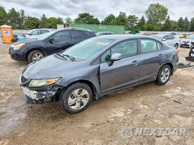 2013 HONDA CIVIC LX 19XFB2F53DE004141 - główne zdjęcie licytacji z USA - miniatura
