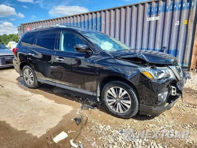 Czwarte zdjęcie samochodu z boku: 2017 NISSAN PATHFINDER SL VIN:5N1DR2MM5HC603029 - miniatura
