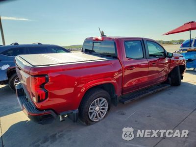 Trzecie zdjęcie samochodu z tyłu: 2024 CHEVROLET COLORADO LT VIN:1GCPSCEK3R1320151 - miniatura