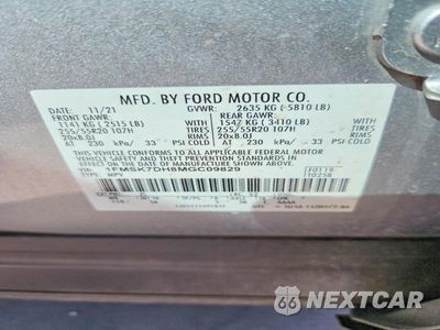 Zdjęcie 14 z 14 samochodu: 2021 FORD EXPLORER XLT VIN:1FMSK7DH8MGC09829 - miniatura