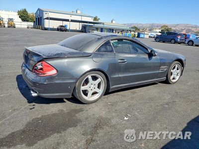 Trzecie zdjęcie samochodu z tyłu: 2003 MERCEDES-BENZ SL 500R VIN:WDBSK75F33F017531 - miniatura