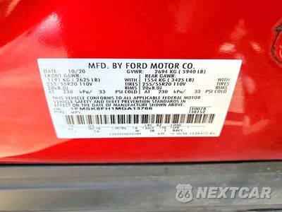 Zdjęcie 14 z 14 samochodu: 2021 FORD EXPLORER LIMITED VIN:1FMSK8FH1MGA13766 - miniatura