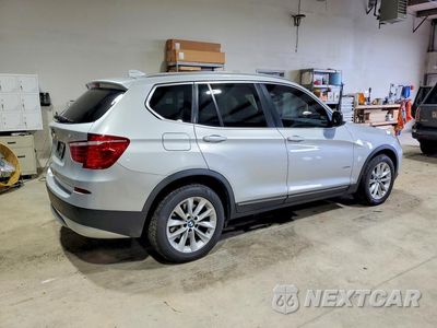 Trzecie zdjęcie samochodu z tyłu: 2013 BMW X3 XDRIVE28I VIN:5UXWX9C56D0A26000 - miniatura