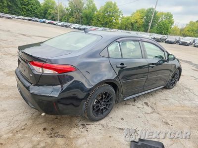 Trzecie zdjęcie samochodu z tyłu: 2022 TOYOTA COROLLA LE VIN:JTDEPMAE3NJ212055 - miniatura