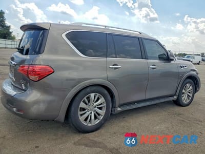 Trzecie zdjęcie samochodu z tyłu: 2017 INFINITI QX80 BASE VIN:JN8AZ2NE8H9152887 - miniatura