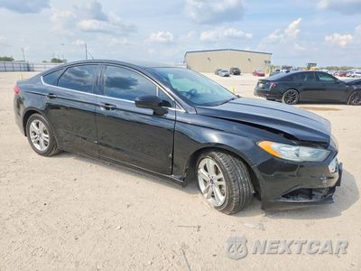 Czwarte zdjęcie samochodu z boku: 2018 FORD FUSION SE VIN:3FA6P0HD2JR284834 - miniatura
