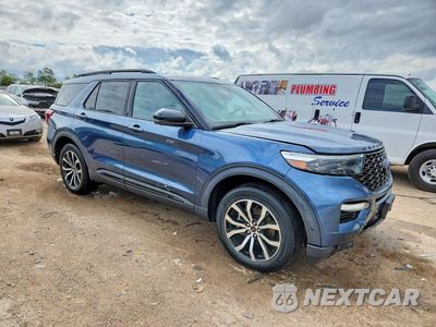 Czwarte zdjęcie samochodu z boku: 2020 FORD EXPLORER ST VIN:1FM5K8GC3LGA50106 - miniatura