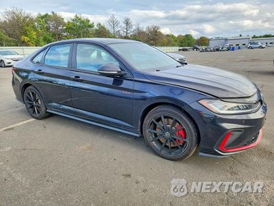 Czwarte zdjęcie samochodu z boku: 2025 VOLKSWAGEN JETTA GLI AUTOBAHN VIN:3VW2T7BU1SM027083 - miniatura