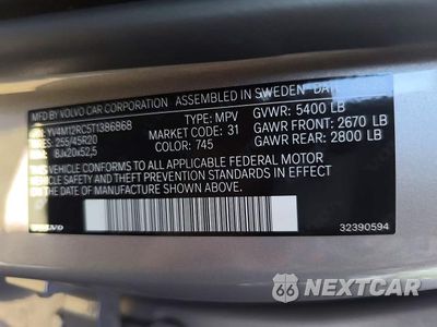 Zdjęcie 15 z 15 samochodu: 2026 VOLVO XC60 PLUS VIN:YV4M12RC5T1386868 - miniatura