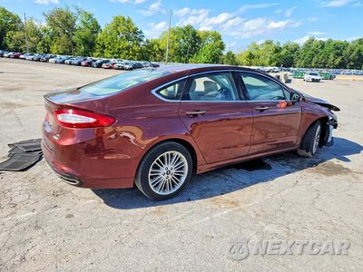 Trzecie zdjęcie samochodu z tyłu: 2016 FORD FUSION SE VIN:3FA6P0H99GR266626 - miniatura