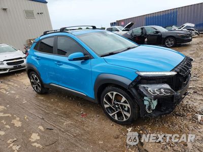 Czwarte zdjęcie samochodu z boku: 2022 HYUNDAI KONA LIMITED VIN:KM8K53A3XNU782548 - miniatura