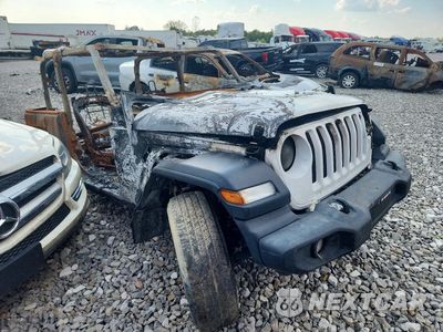 Czwarte zdjęcie samochodu z boku: 2019 JEEP WRANGLER SPORT VIN:1C4GJXAG2KW573854 - miniatura
