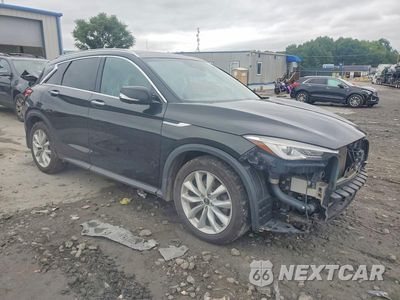 Czwarte zdjęcie samochodu z boku: 2019 INFINITI QX50 ESSENTIAL VIN:3PCAJ5M3XKF124851 - miniatura