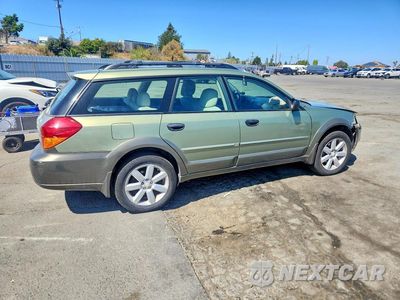 Trzecie zdjęcie samochodu z tyłu: 2006 SUBARU LEGACY OUTBACK 2.5I VIN:4S4BP61C167360597 - miniatura