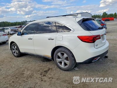 Drugie zdjęcie samochodu z przodu: 2014 ACURA MDX VIN:5FRYD4H24EB017122 - miniatura
