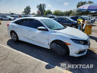 Czwarte zdjęcie samochodu z boku: 2020 HONDA CIVIC LX VIN:2HGFC2F66LH542455 - miniatura