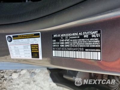Zdjęcie 12 z 12 samochodu: 2021 MERCEDES-BENZ C300W 4MATIC 4P VIN:W1KWF8EB2MR649288 - miniatura