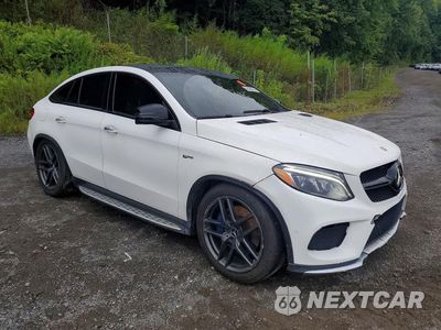 Czwarte zdjęcie samochodu z boku: 2018 MERCEDES-BENZ GLE COUPE 43 AMG VIN:4JGED6EB6JA101011 - miniatura