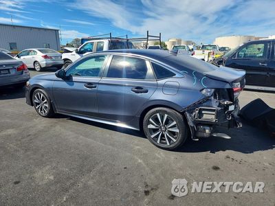 Drugie zdjęcie samochodu z przodu: 2023 HONDA CIVIC EX VIN:2HGFE1F74PH318748 - miniatura