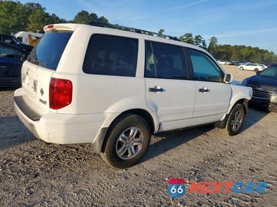 Trzecie zdjęcie samochodu z tyłu: 2005 HONDA PILOT EX VIN:5FNYF18485B006233 - miniatura