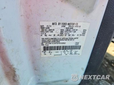 Zdjęcie 12 z 12 samochodu: 2013 FORD F150 VIN:1FTMF1CM7DFB16562 - miniatura