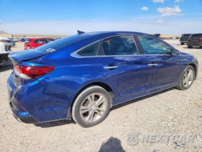 Trzecie zdjęcie samochodu z tyłu: 2018 HYUNDAI SONATA SEL VIN:5NPE34AF9JH647928 - miniatura