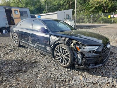 Czwarte zdjęcie samochodu z boku: 2023 AUDI A8 L VIN:WAULDAF83PN015879 - miniatura