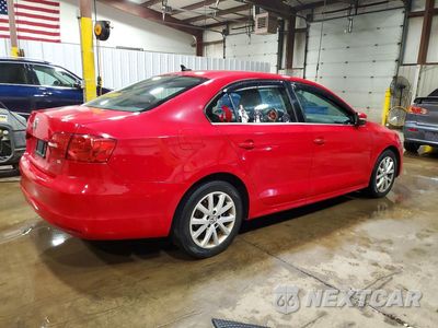 Trzecie zdjęcie samochodu z tyłu: 2014 VOLKSWAGEN JETTA SE VIN:3VWD17AJ4EM368200 - miniatura