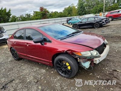 Czwarte zdjęcie samochodu z boku: 2006 HONDA CIVIC LX VIN:1HGFA165X6L146883 - miniatura