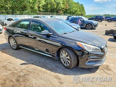Czwarte zdjęcie samochodu z boku: 2015 HYUNDAI SONATA SPORT VIN:5NPE34AF3FH149408 - miniatura