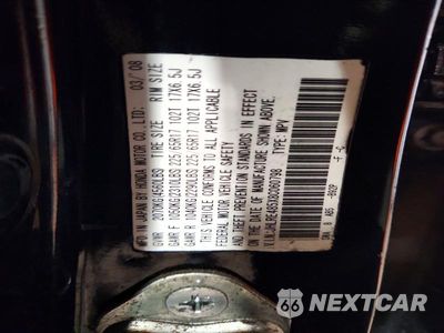 Zdjęcie 13 z 13 samochodu: 2008 HONDA CR-V EX VIN:JHLRE485X8C060798 - miniatura