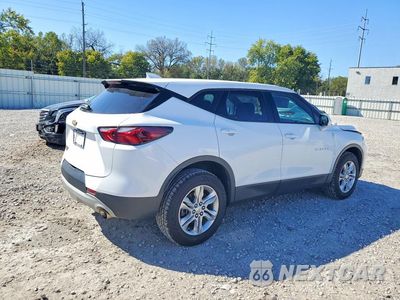 Trzecie zdjęcie samochodu z tyłu: 2021 CHEVROLET BLAZER 2LT VIN:3GNKBCRS2MS580172 - miniatura